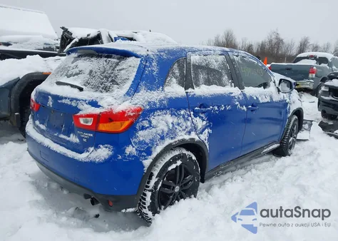 2017 Mitsubishi Outlander Sport 2.4 Se из США, поврежденный, VIN JA4AR3AW1HZ032259